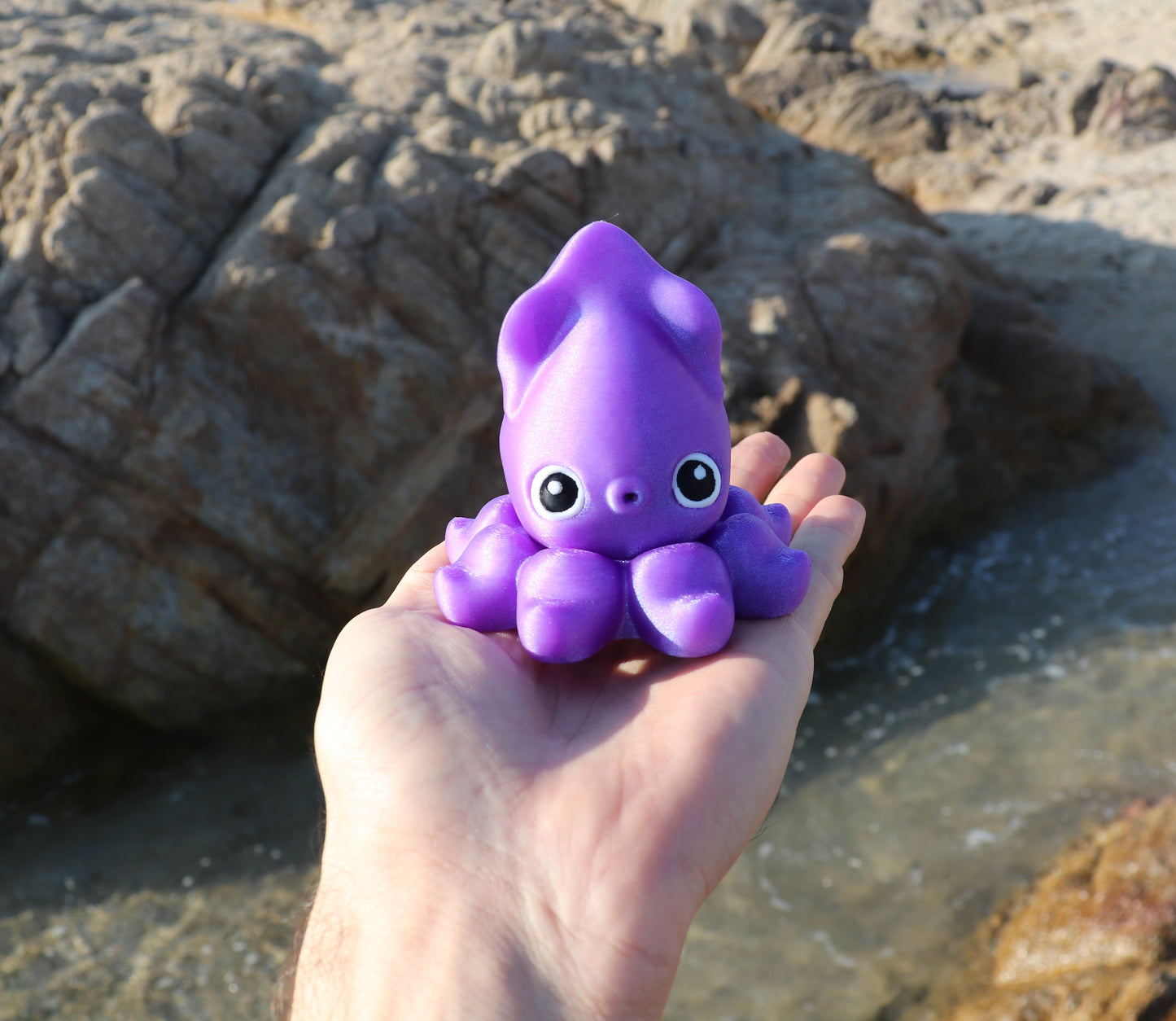 Squid Spinner - Articulated Fidget Toy!