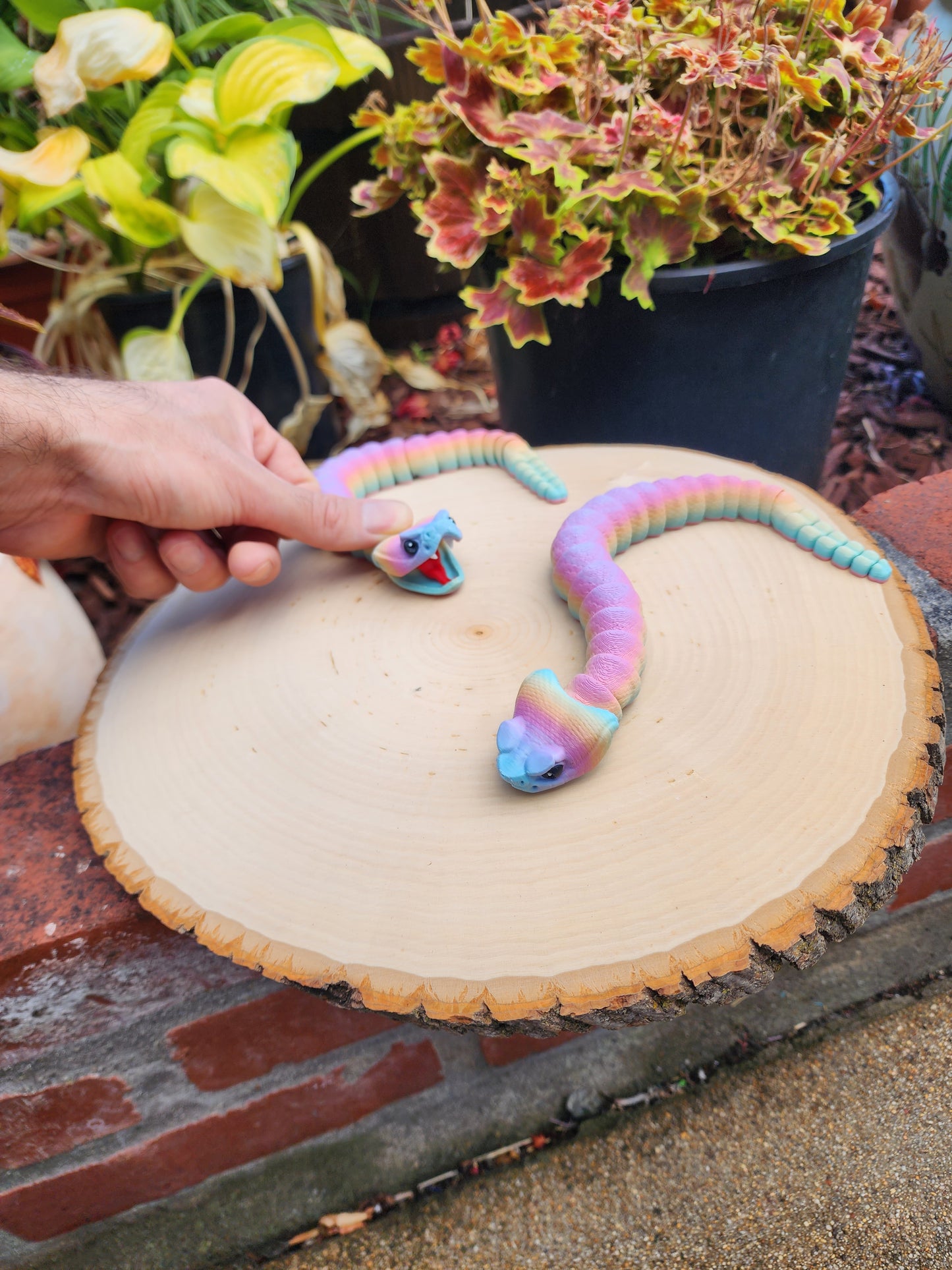 Rattle Snake Toy - Articulated