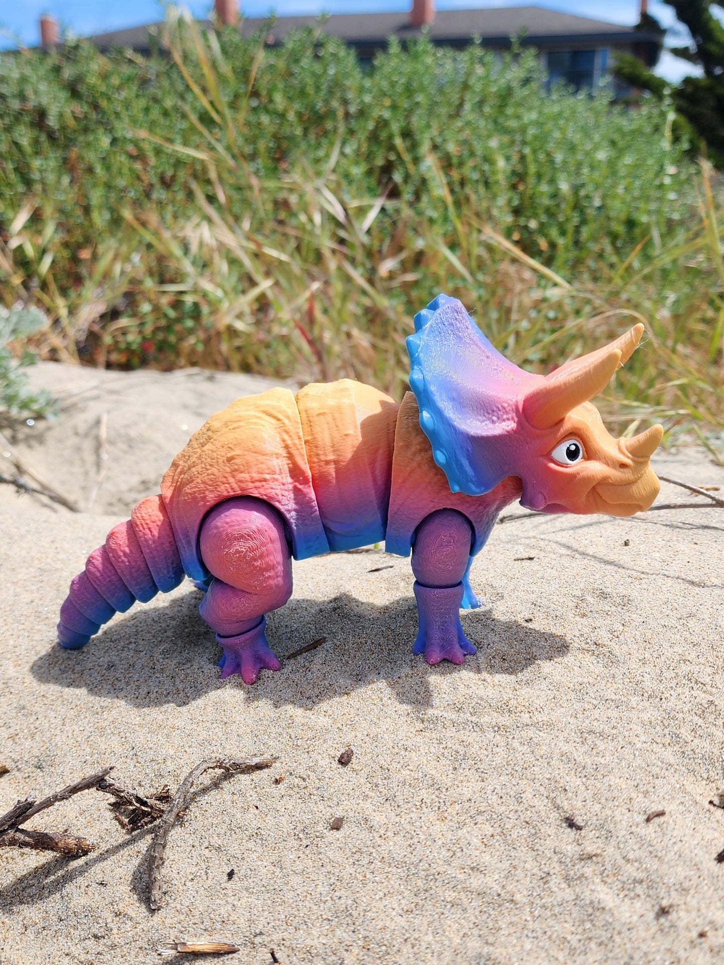 Triceratops Articulated Toy