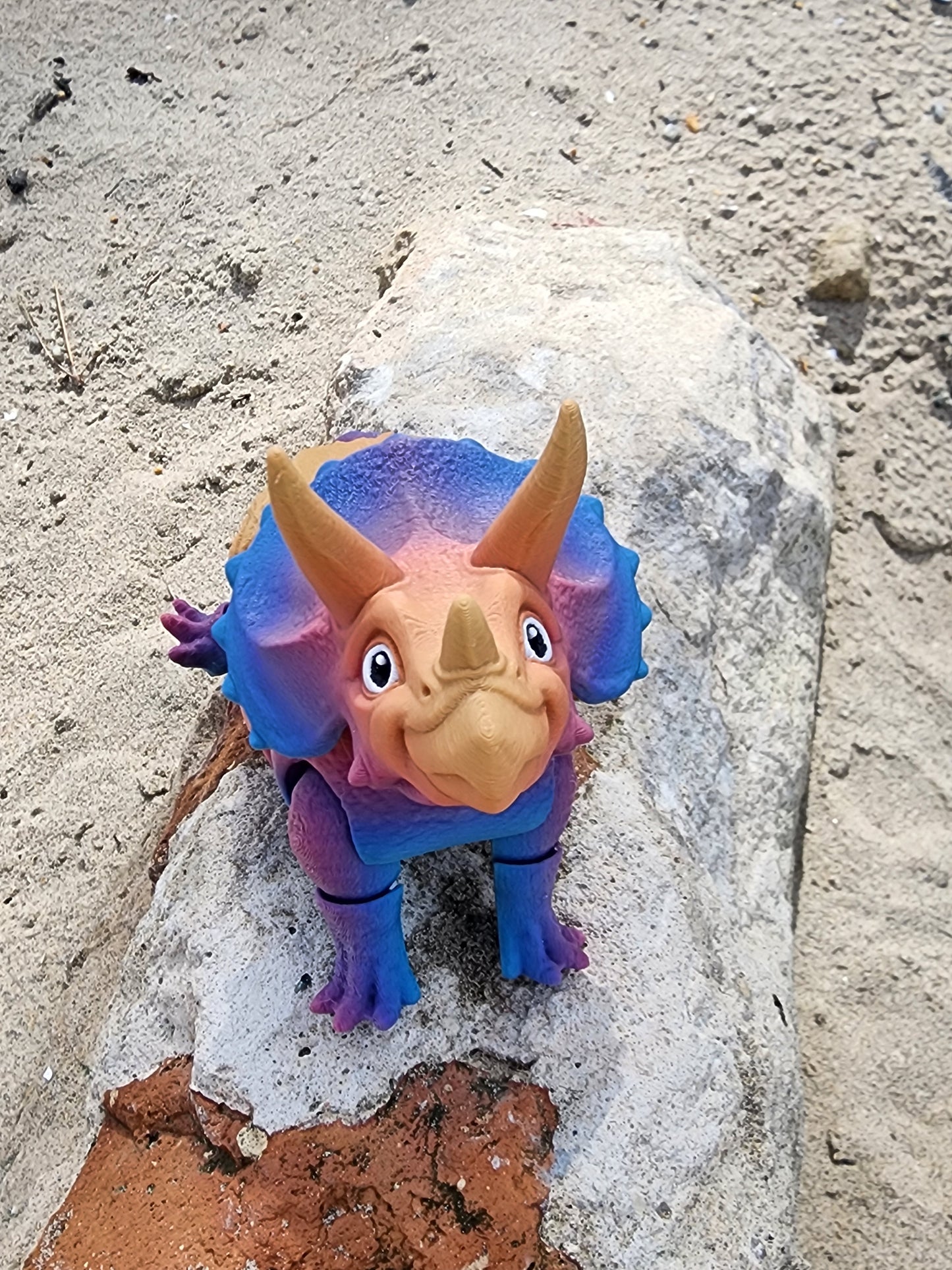 Triceratops Articulated Toy