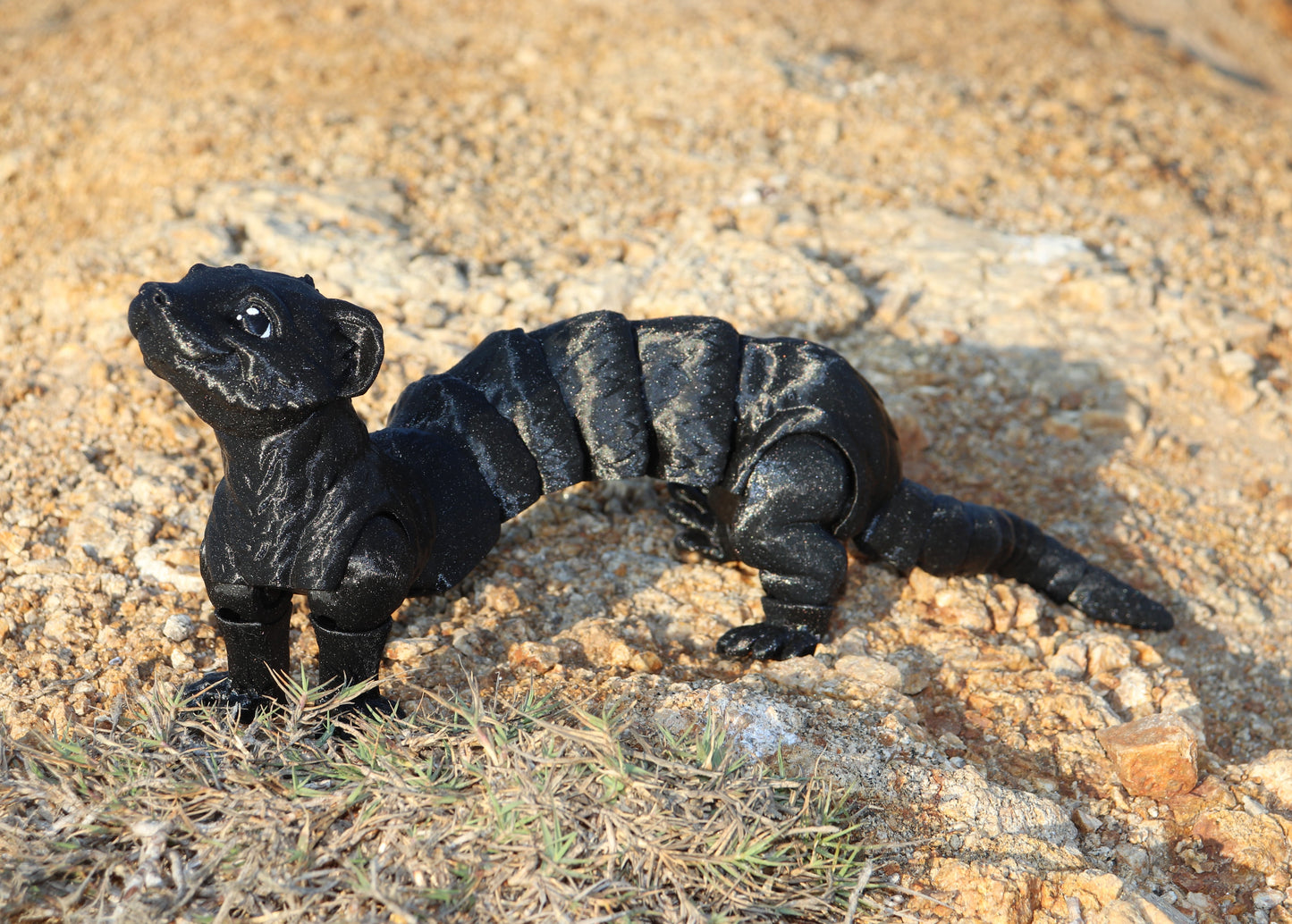 Life Size Ferret Articulated Toy!