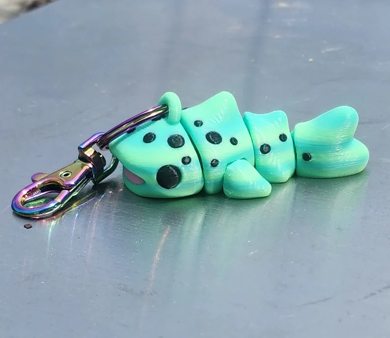 Whale Shark Keychain - Articulated Keychain