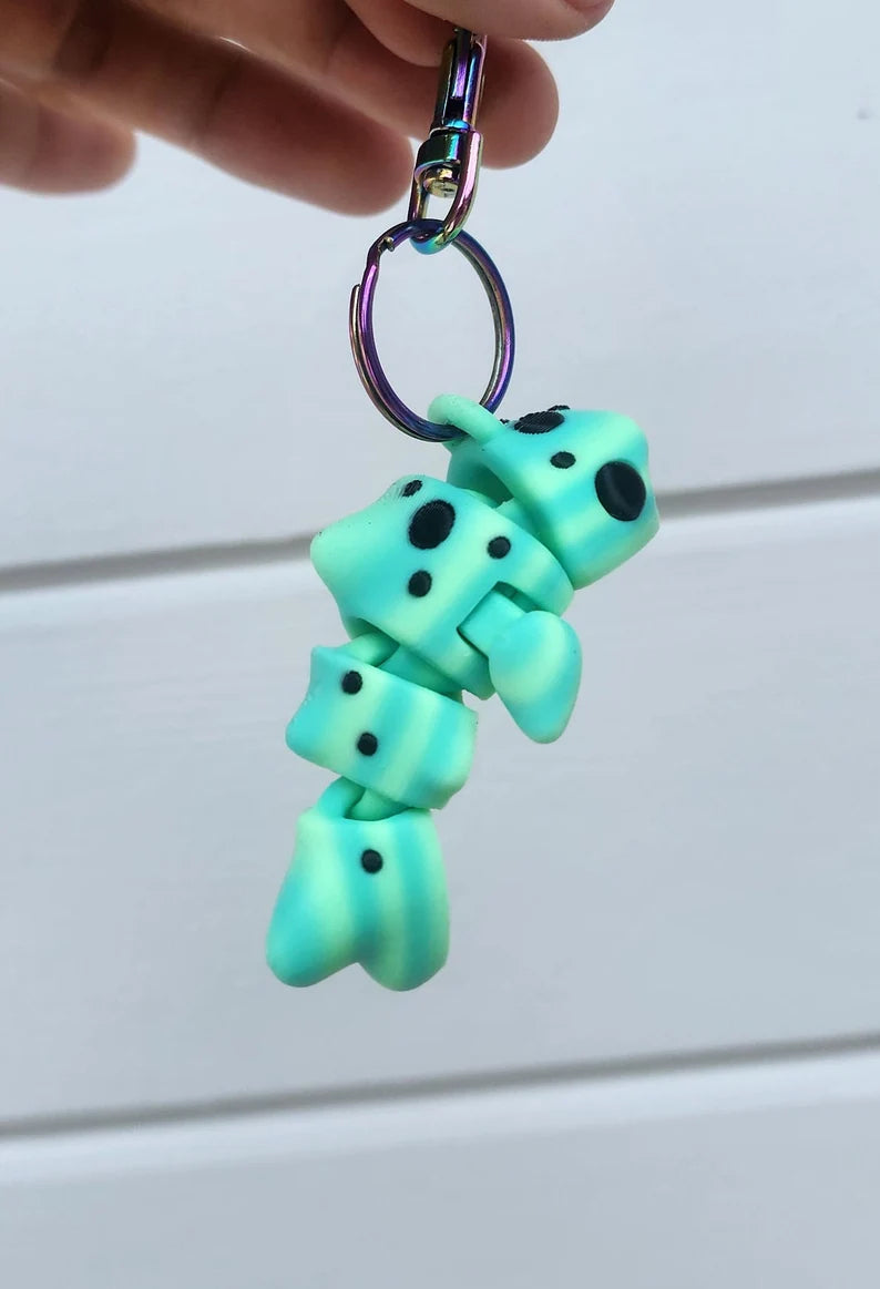 Whale Shark Keychain - Articulated Keychain