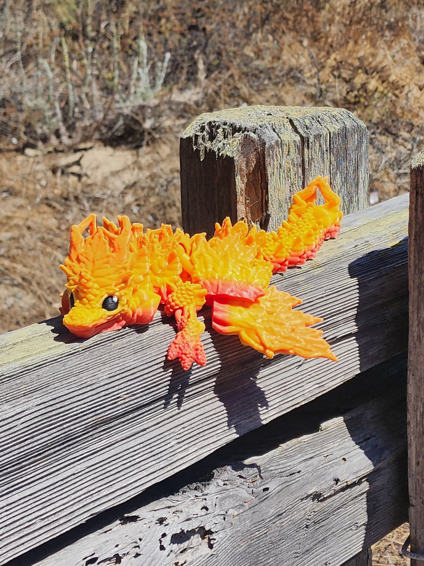 Autumn Dragon Articulated Fidget Toy