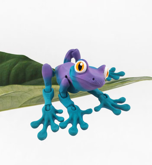 2 Pack - Tree Frog Articulated Toy