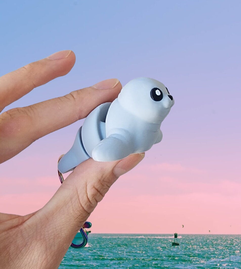 Little Seal - Articulated Toy or Keychain!