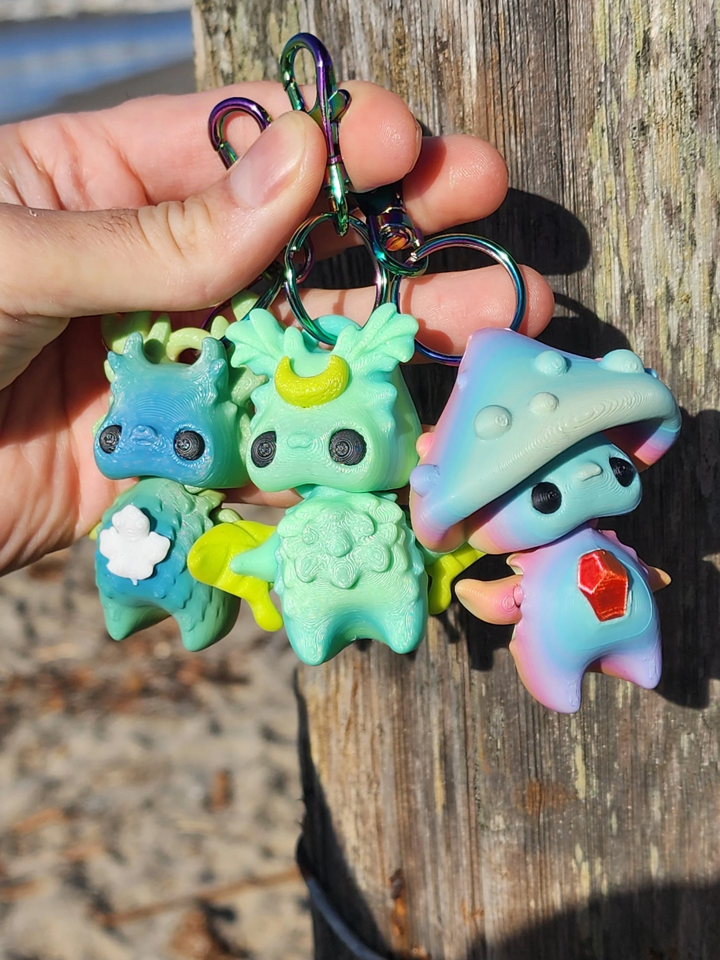 Forest Pixie Keychains  - Articulated Keychain