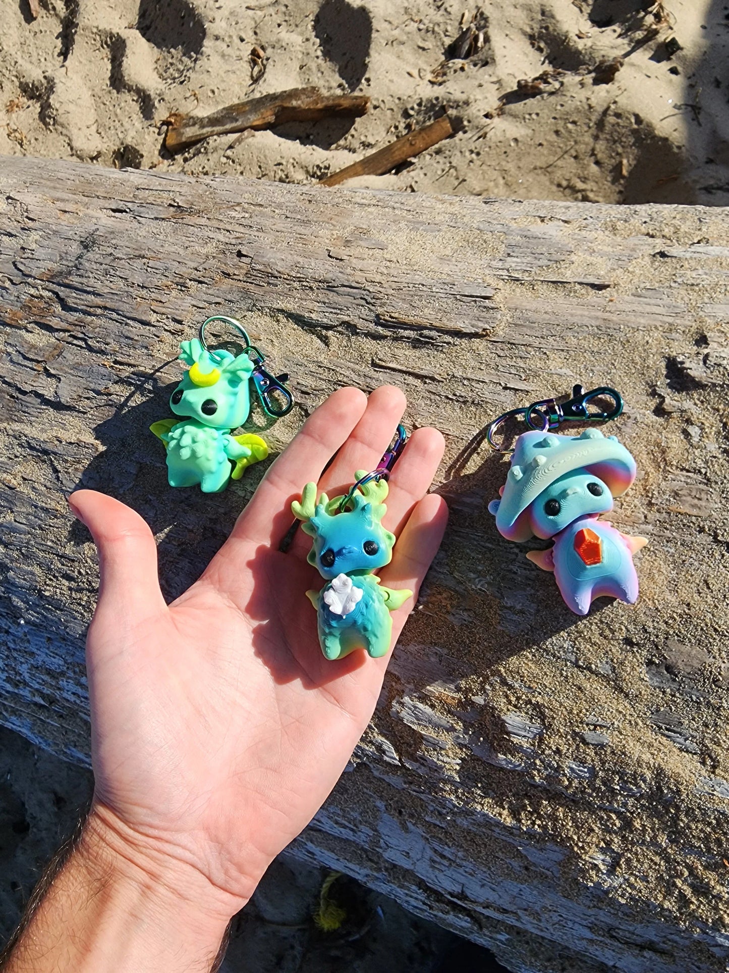 Forest Pixie Keychains  - Articulated Keychain