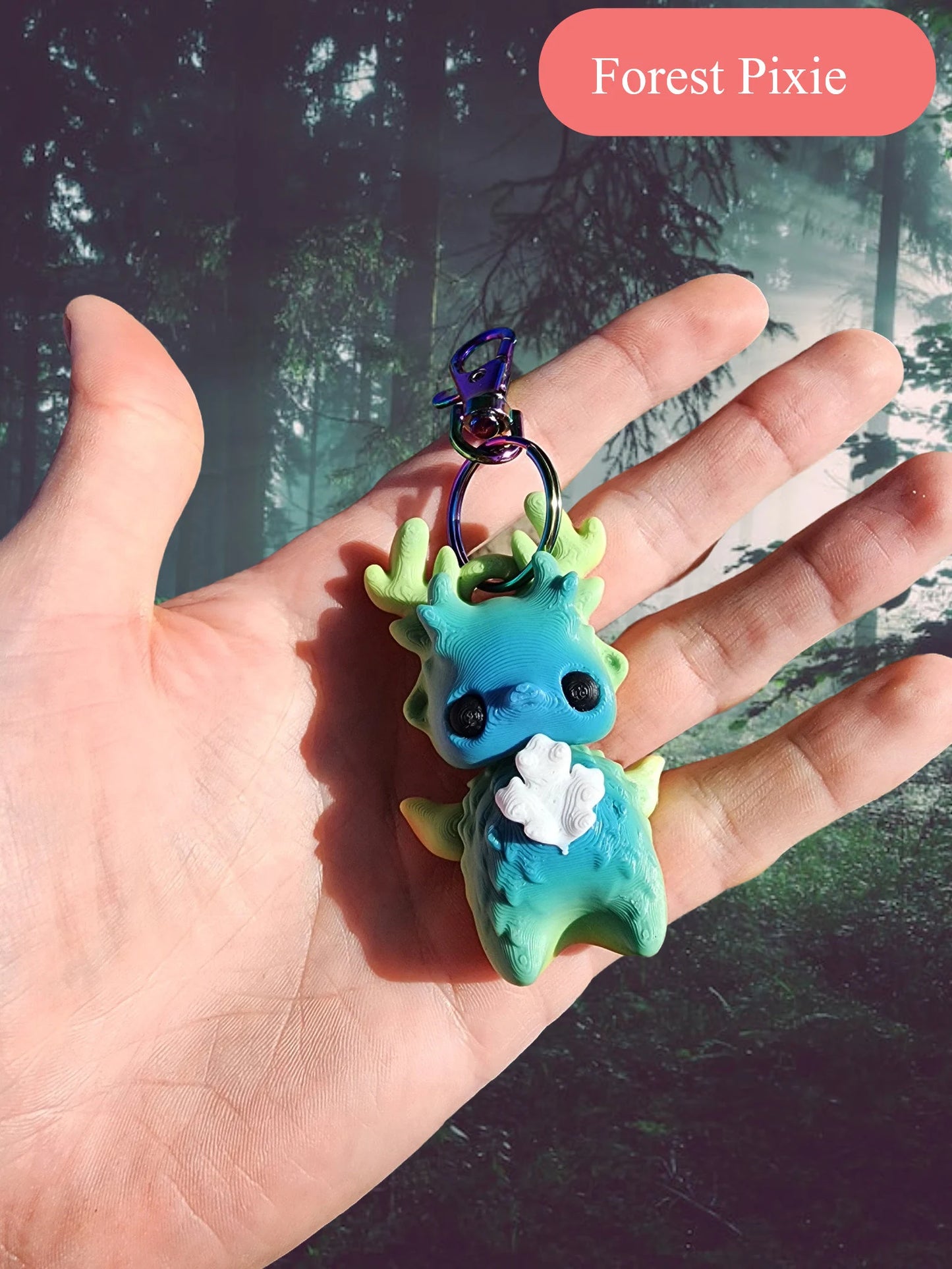 Forest Pixie Keychains  - Articulated Keychain