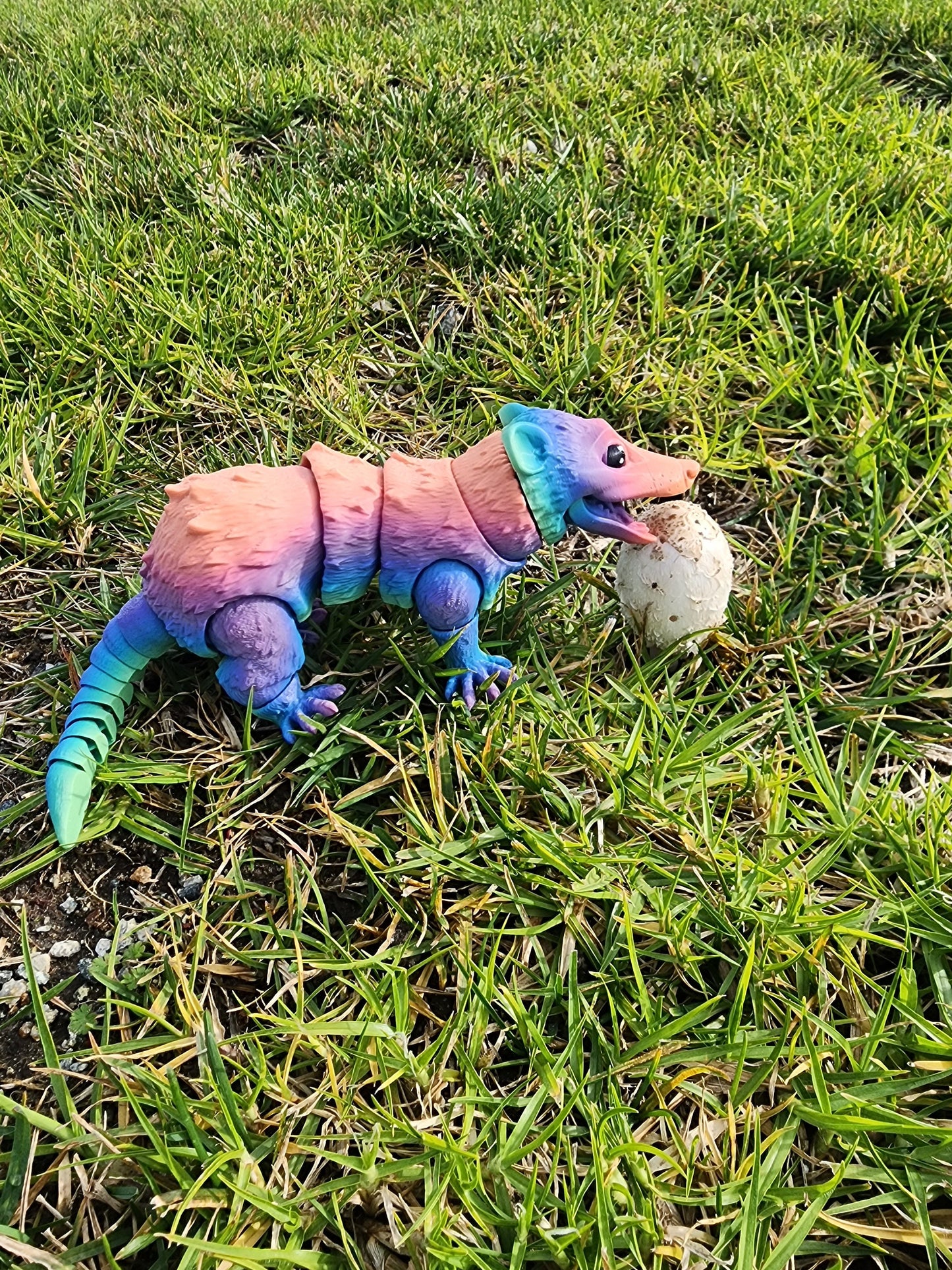 Adorable Opossum Toy, 3D Printed, Articulated, Fidget Toy, Great Gift, Customizable Colors