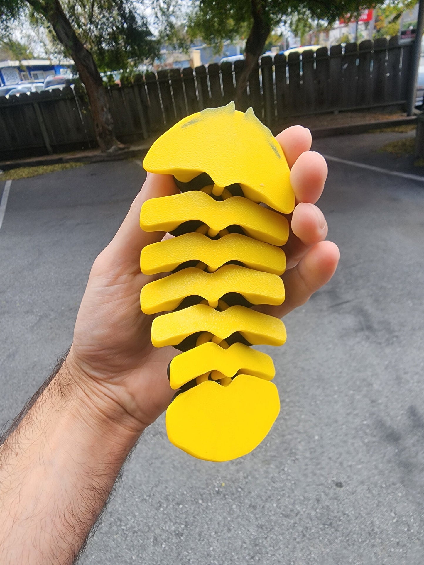 Rubber Ducky Isopod Toy - 3D Printed, Full Color - Fun Gift - Unique - Articulated - Fidget Toy, Handmade