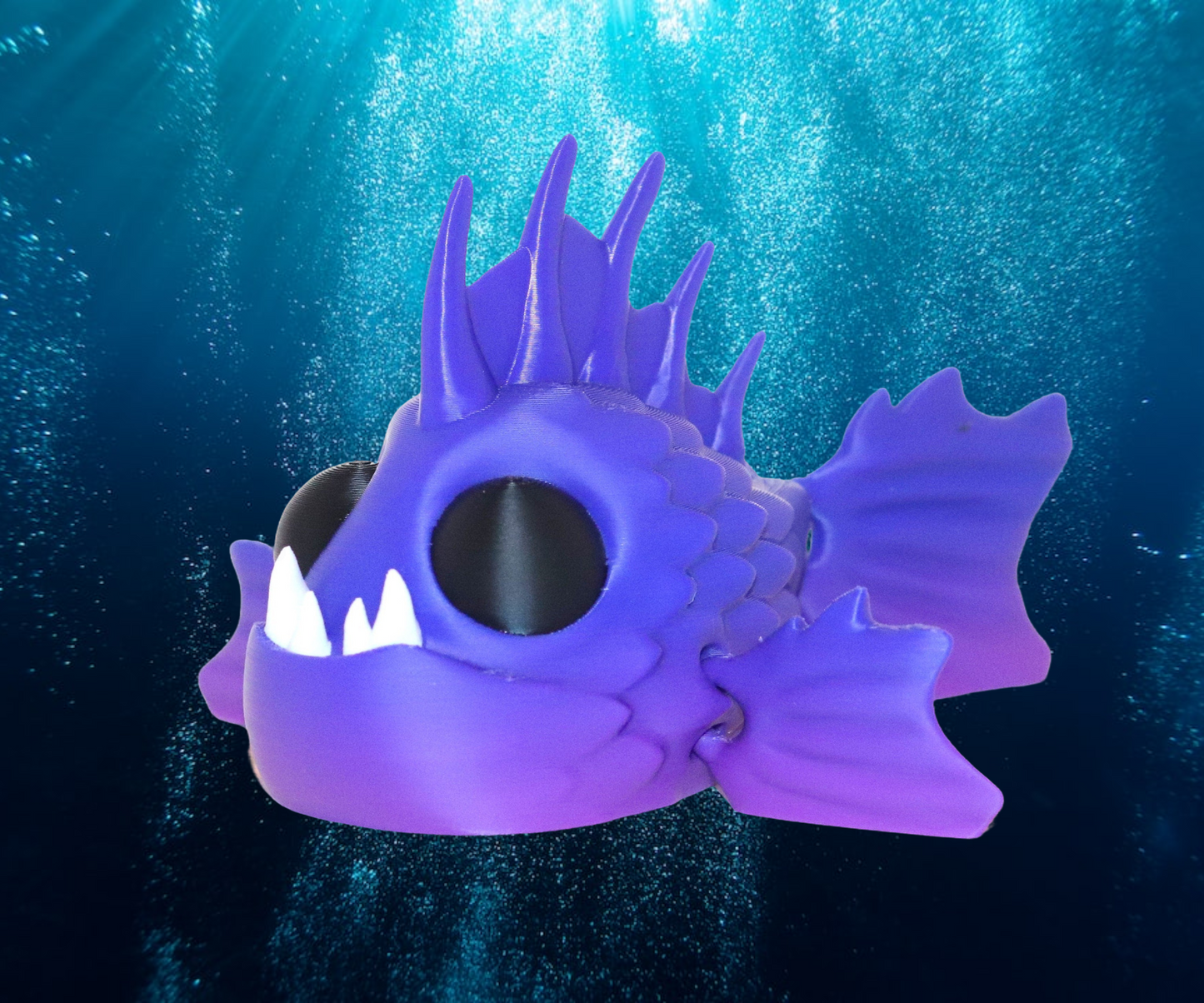 Deep Sea Fish - Articulated 3D Printed Toy