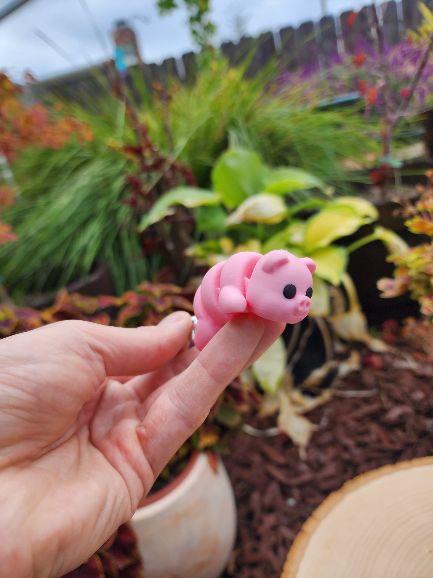 Little Piggies Articulated Toy or Keychain!