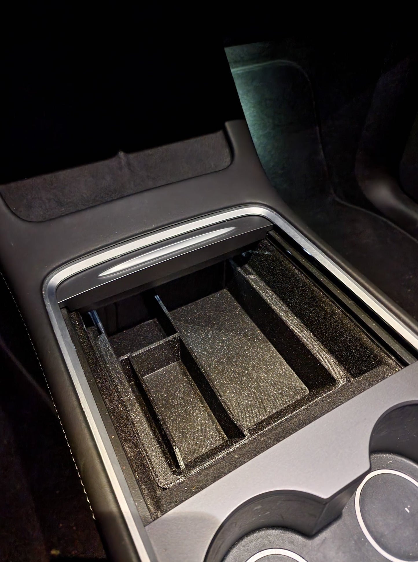 Tesla Model 3 / Y 2021 - 2022 Center Console Organizer, Custom Unique Colors!