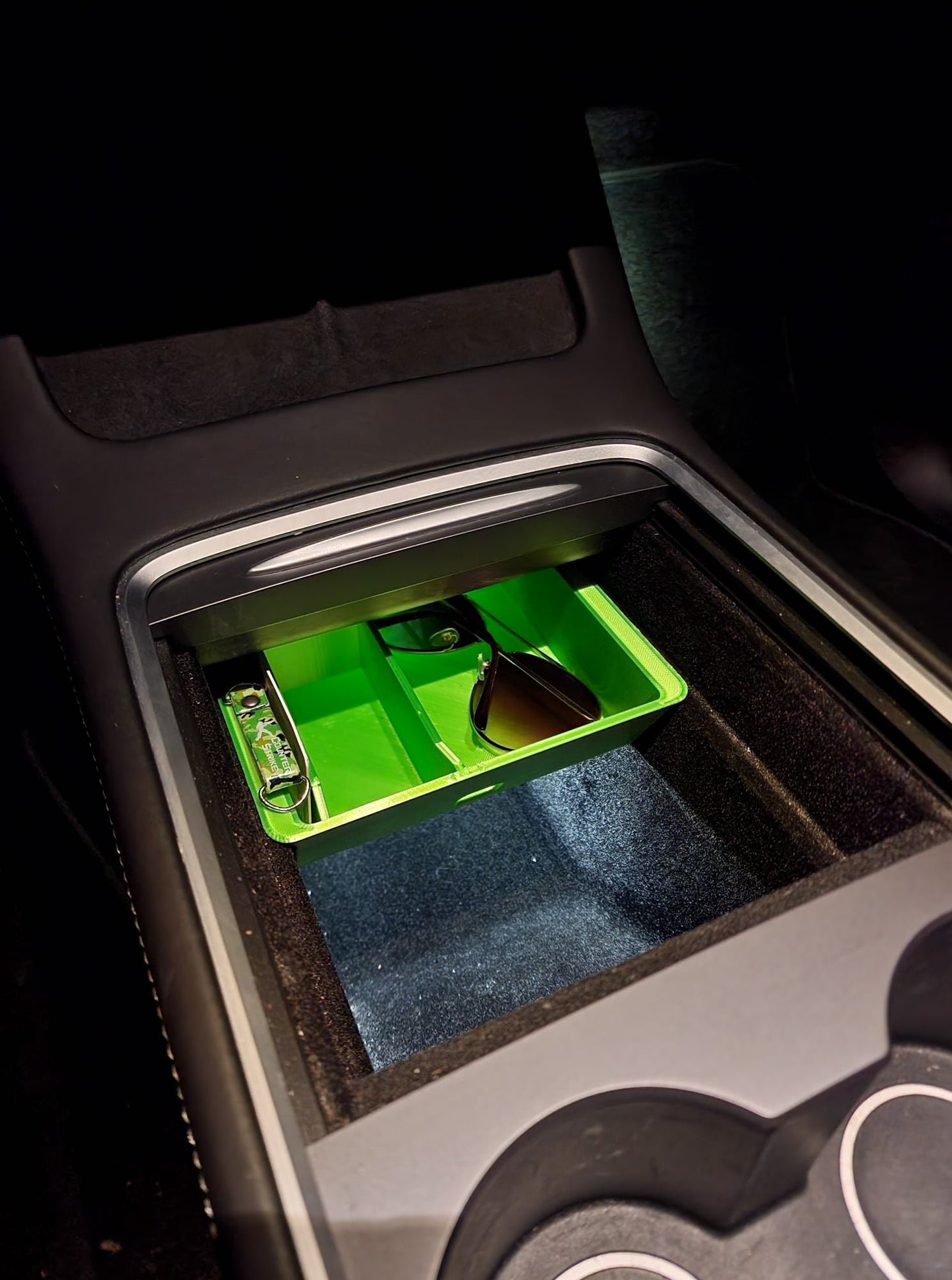 Tesla Model 3 / Y 2021 - 2022 Center Console Organizer, Custom Unique Colors!