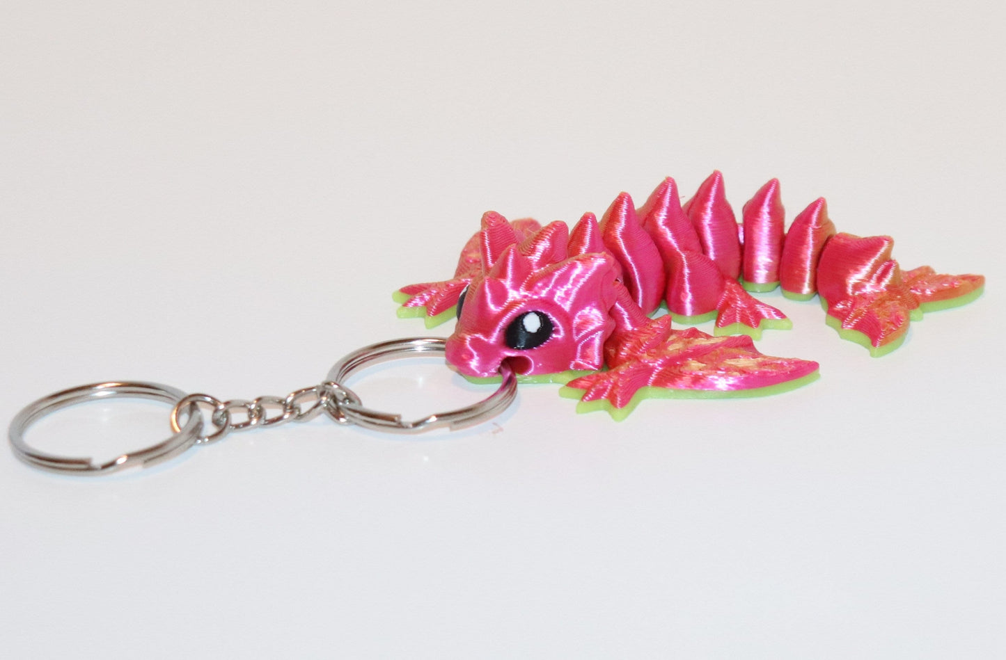 Dragon Keychain 3 Pack - Articulated Keychain