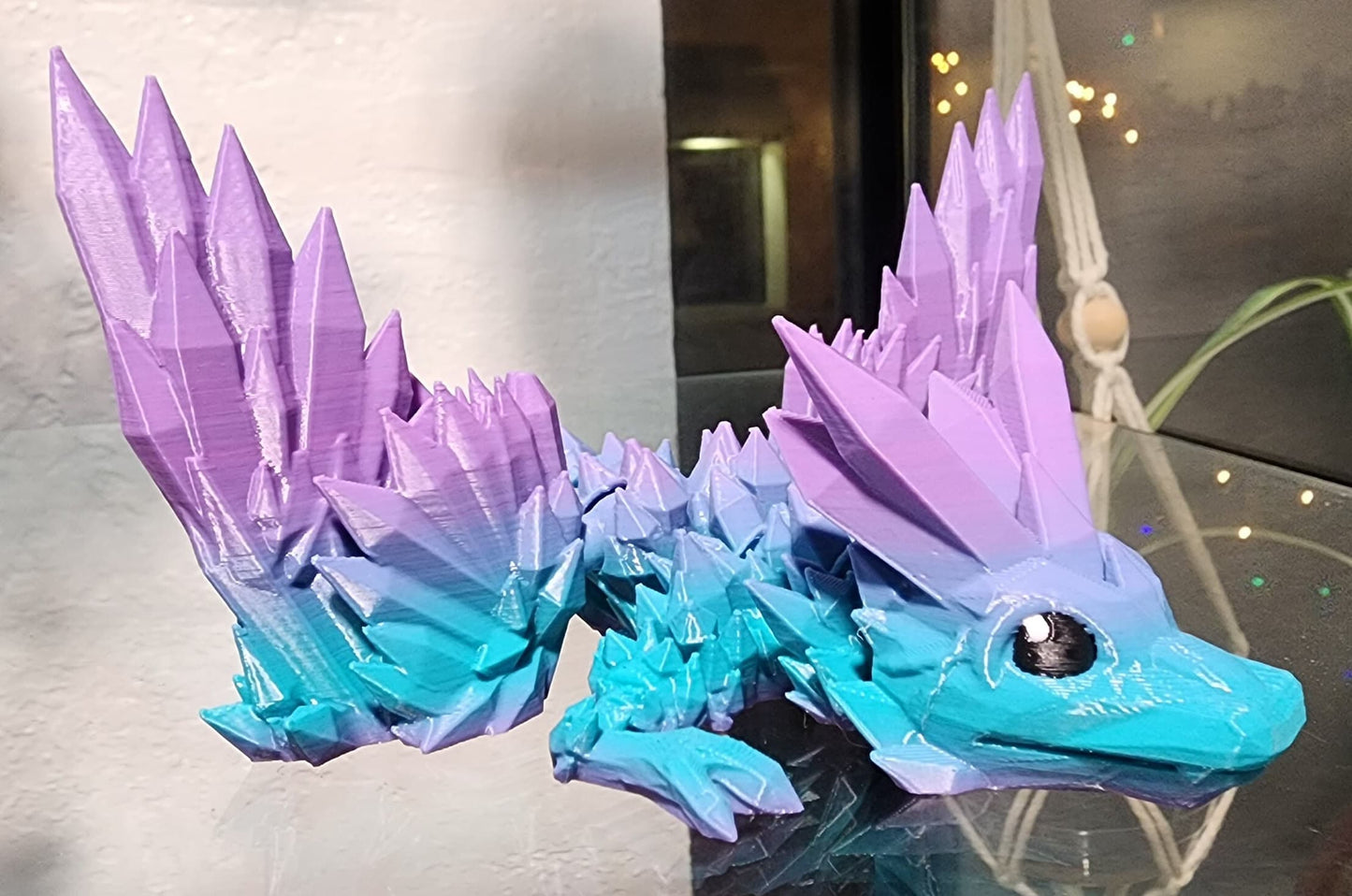 Baby Crystal Dragon - Articulated Fidget Toy