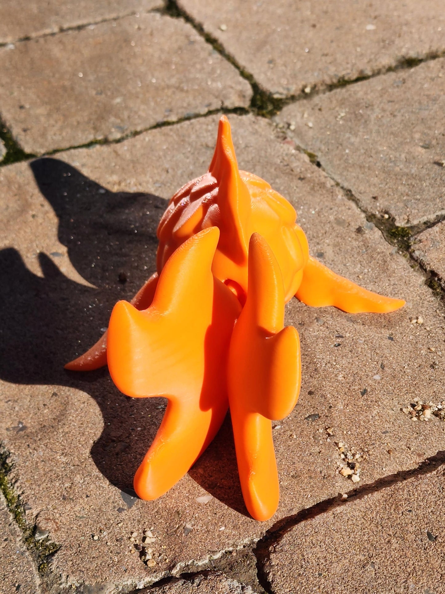 3D Printed Gold Fish - Articulated Fidget Toy