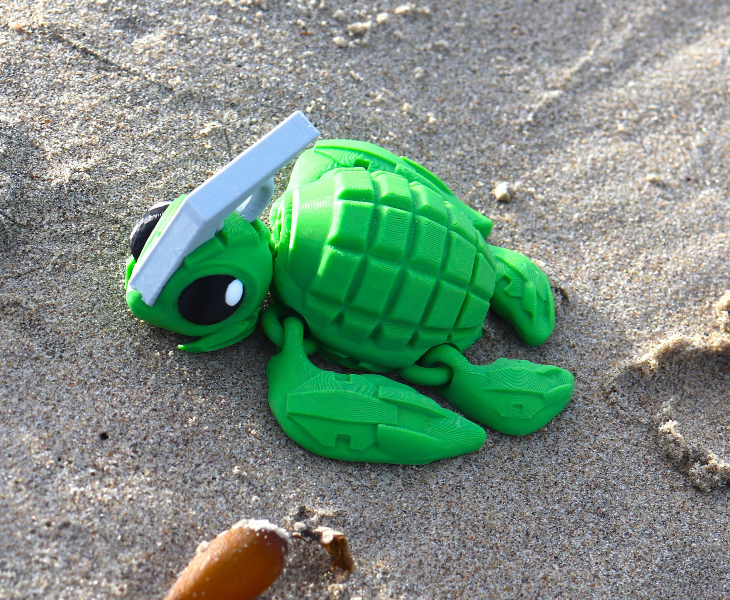 Grenade Turtle - Articulated Fidget Toy