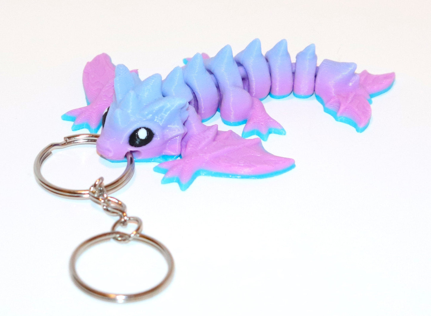 Dragon Keychain 3 Pack - Articulated Keychain