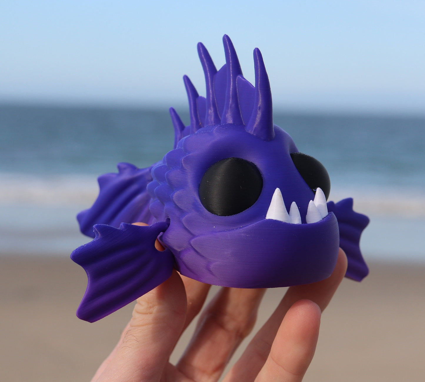 Deep Sea Fish - Articulated 3D Printed Toy