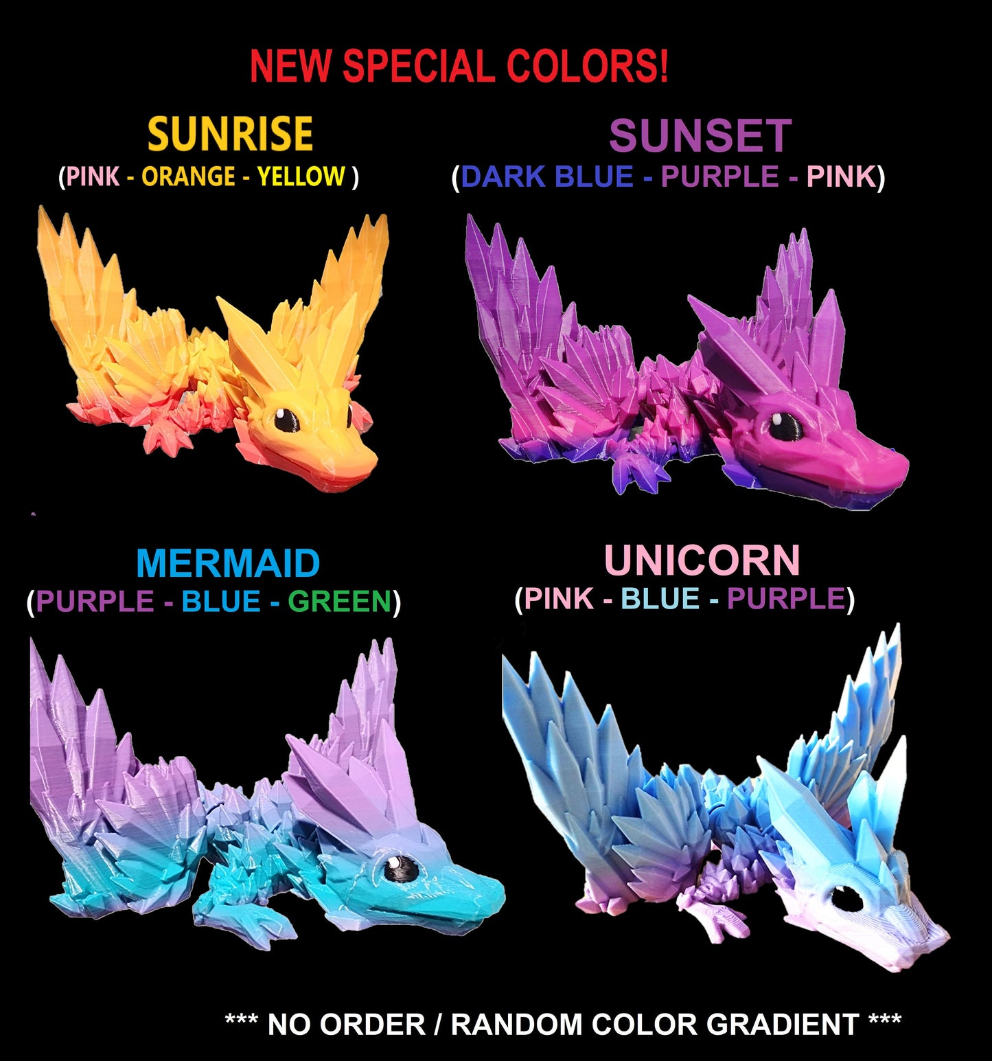 Magical Unicorn Toy - Articulated Fidget Toy