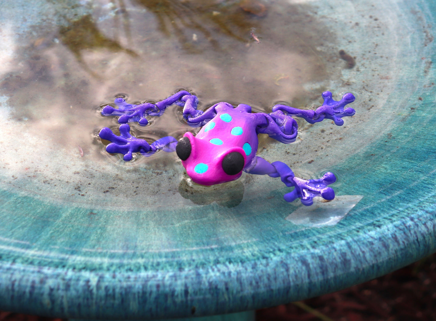 Poison Dart Frog Toy (3 PACK) - Articulated Toy