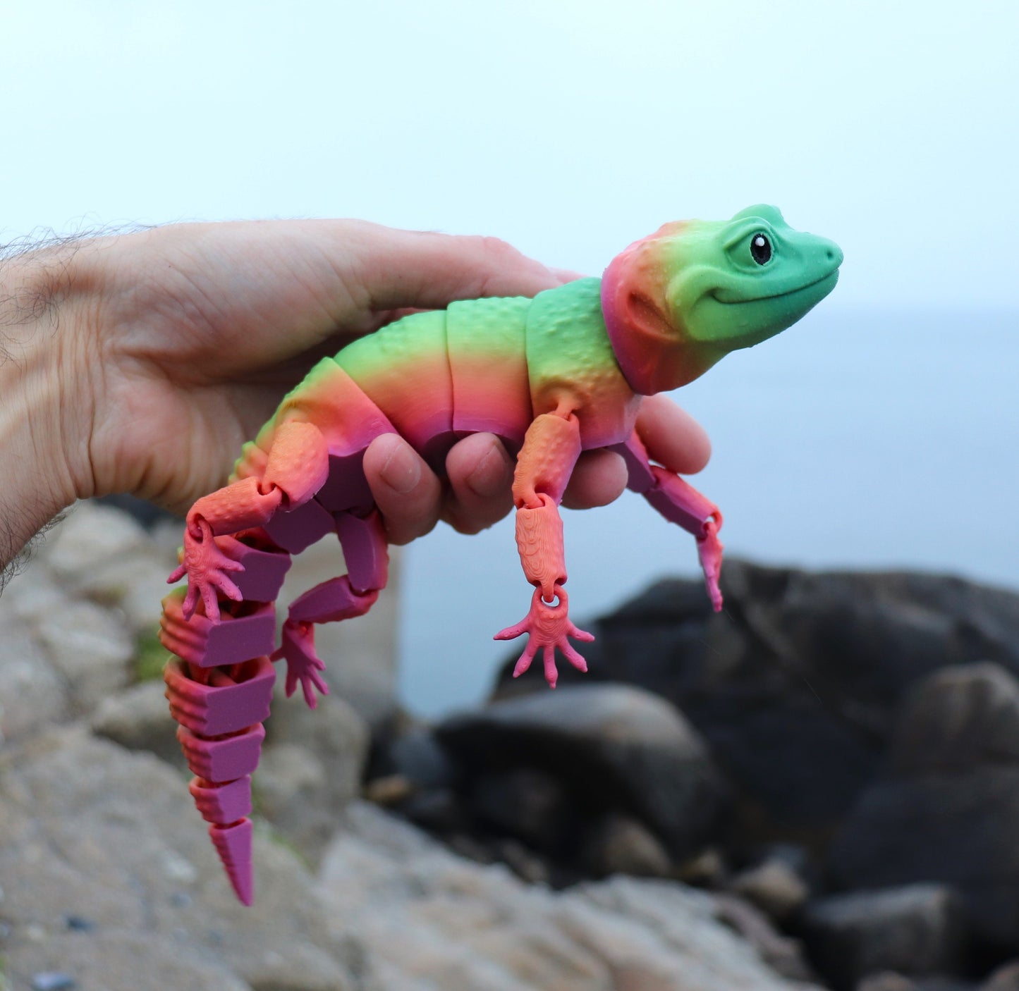 Large Leopard Gecko - Articulated Toy