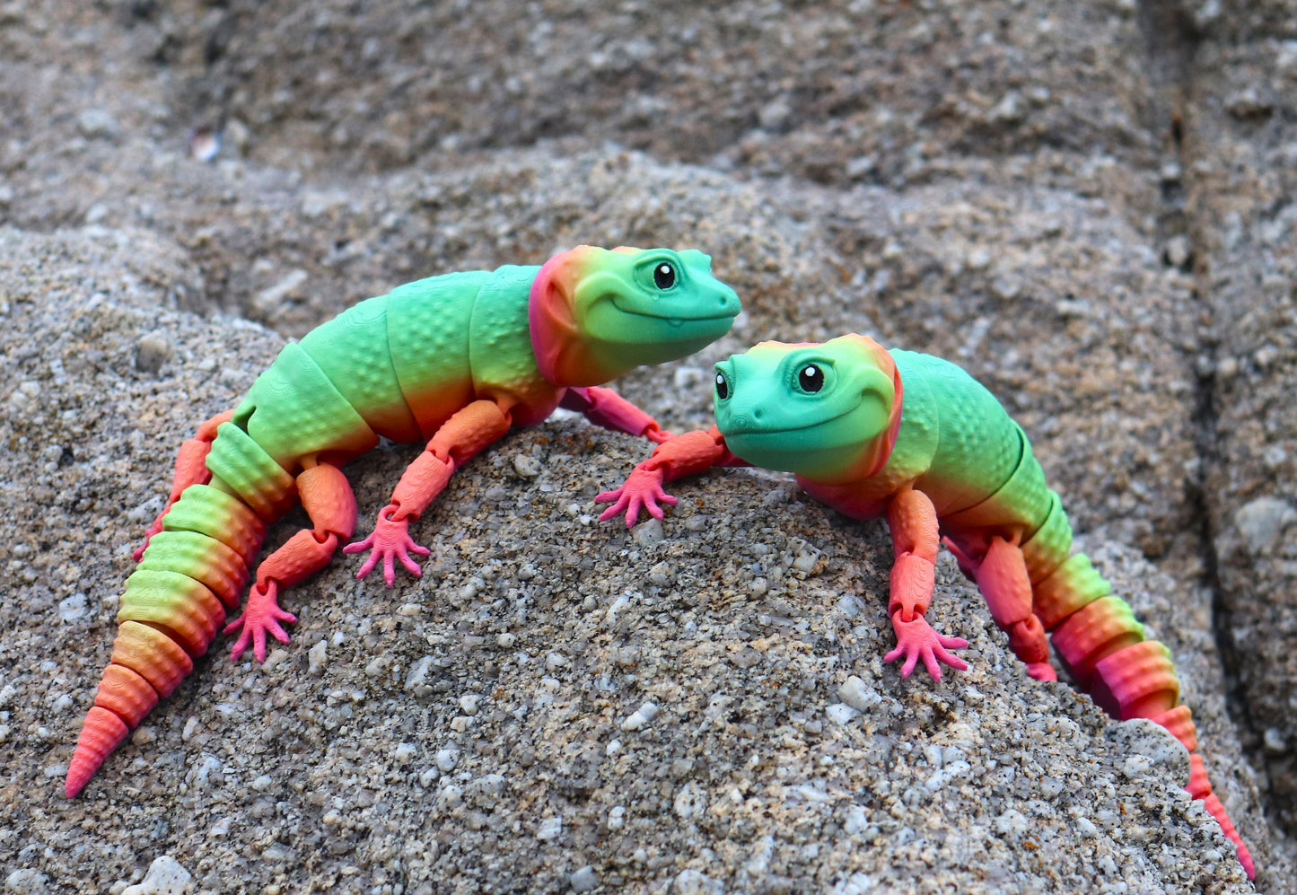 Large Leopard Gecko - Articulated Toy