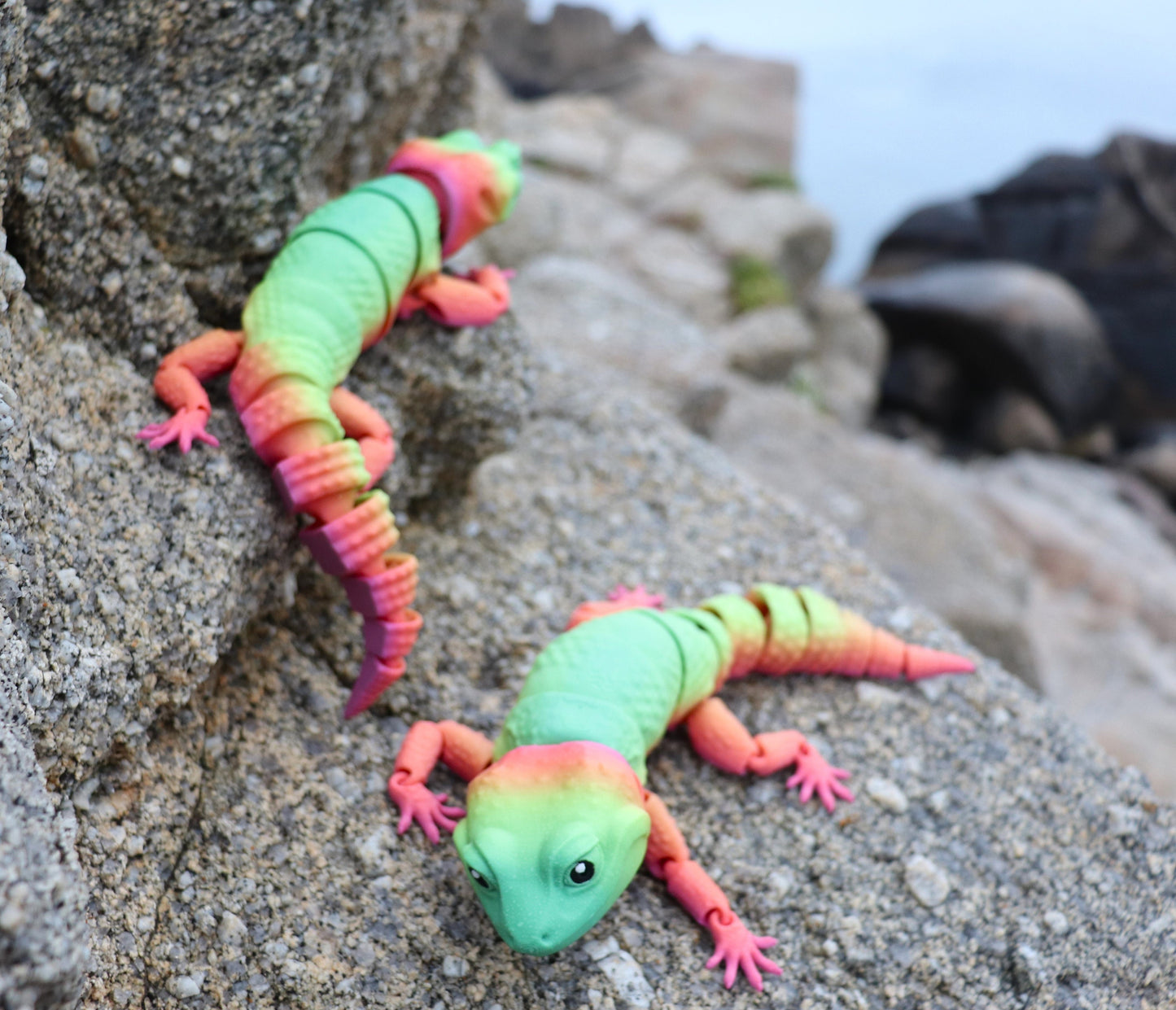 Large Leopard Gecko - Articulated Toy