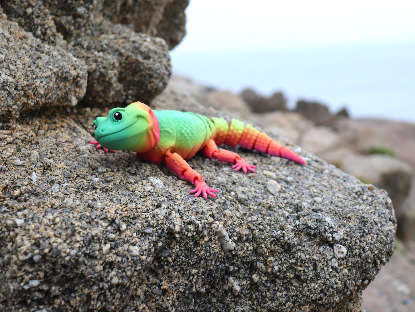 Large Leopard Gecko - Articulated Toy