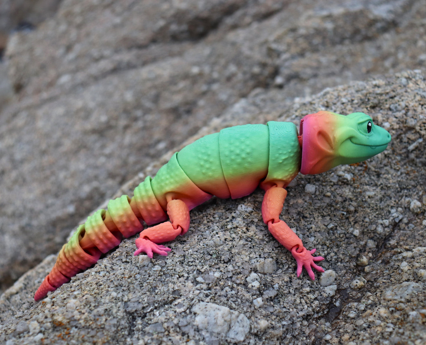 Large Leopard Gecko - Articulated Toy