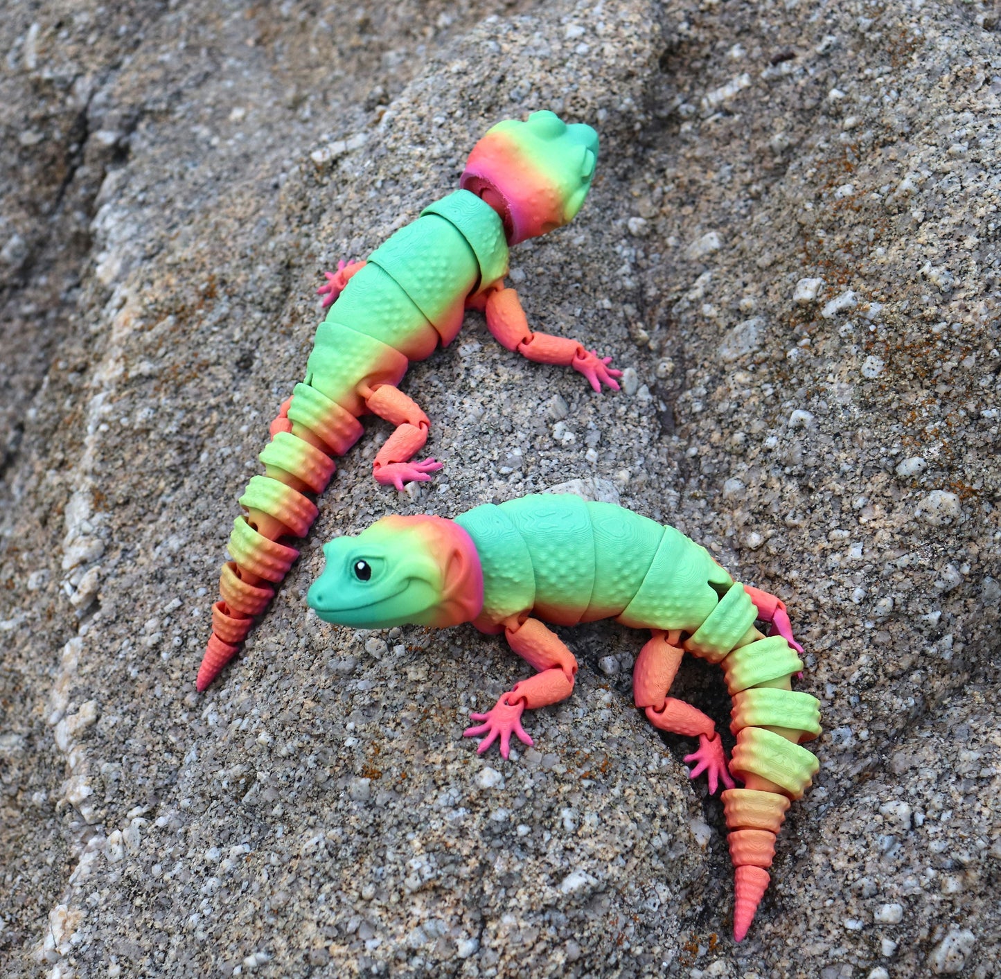 Large Leopard Gecko - Articulated Toy