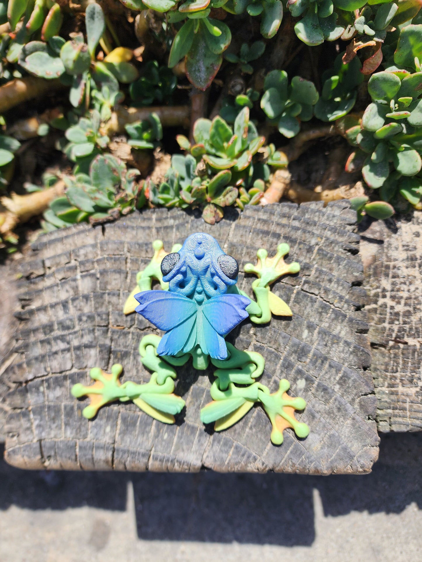 Butterfly Frog Toy (3 PACK) - Articulated Fidget Toy