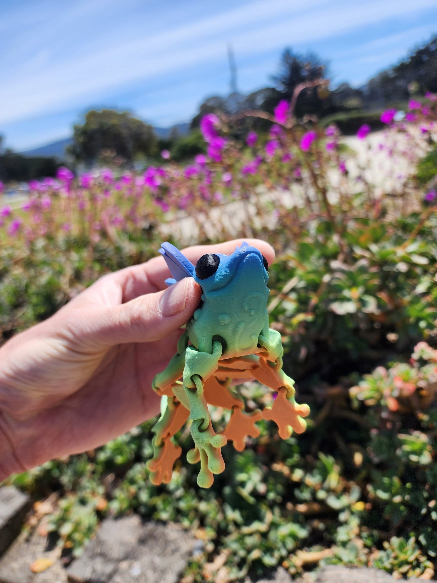 Butterfly Frog Toy (3 PACK) - Articulated Fidget Toy