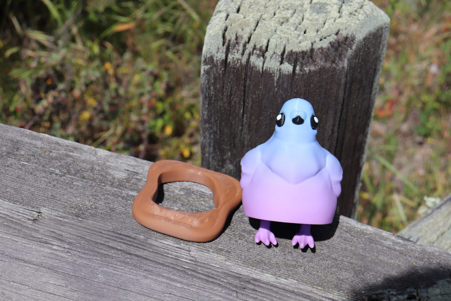 Bread Pigeon Articulated Fidget Toy!