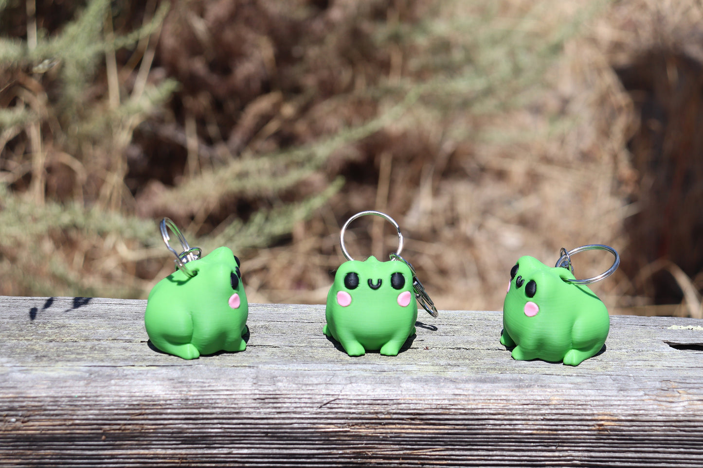 Butt Frog Keychain 3 Pack