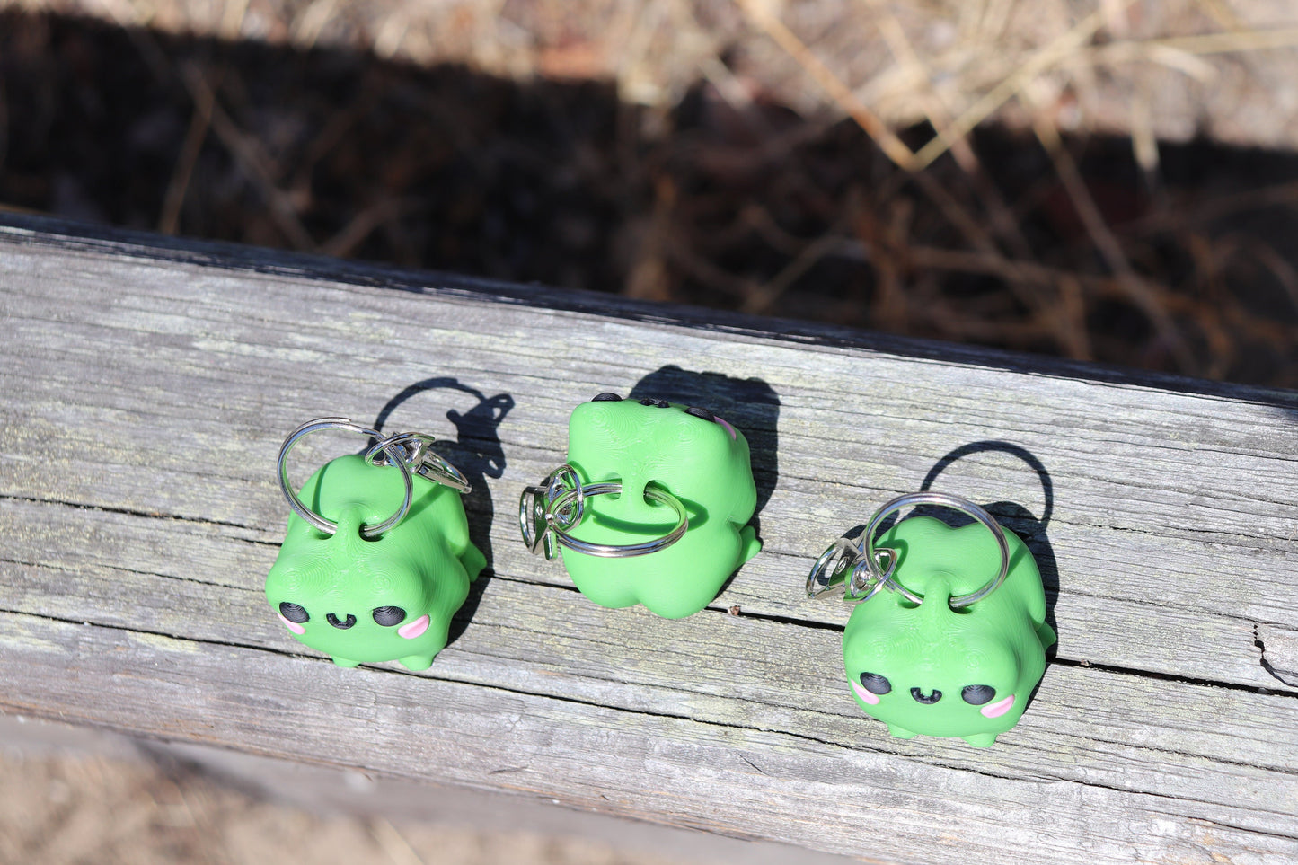 Butt Frog Keychain 3 Pack