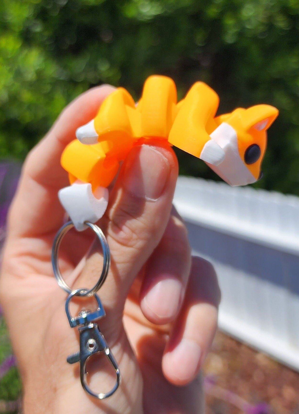 Fox Keychain 3 Pack - Articulated Keychain