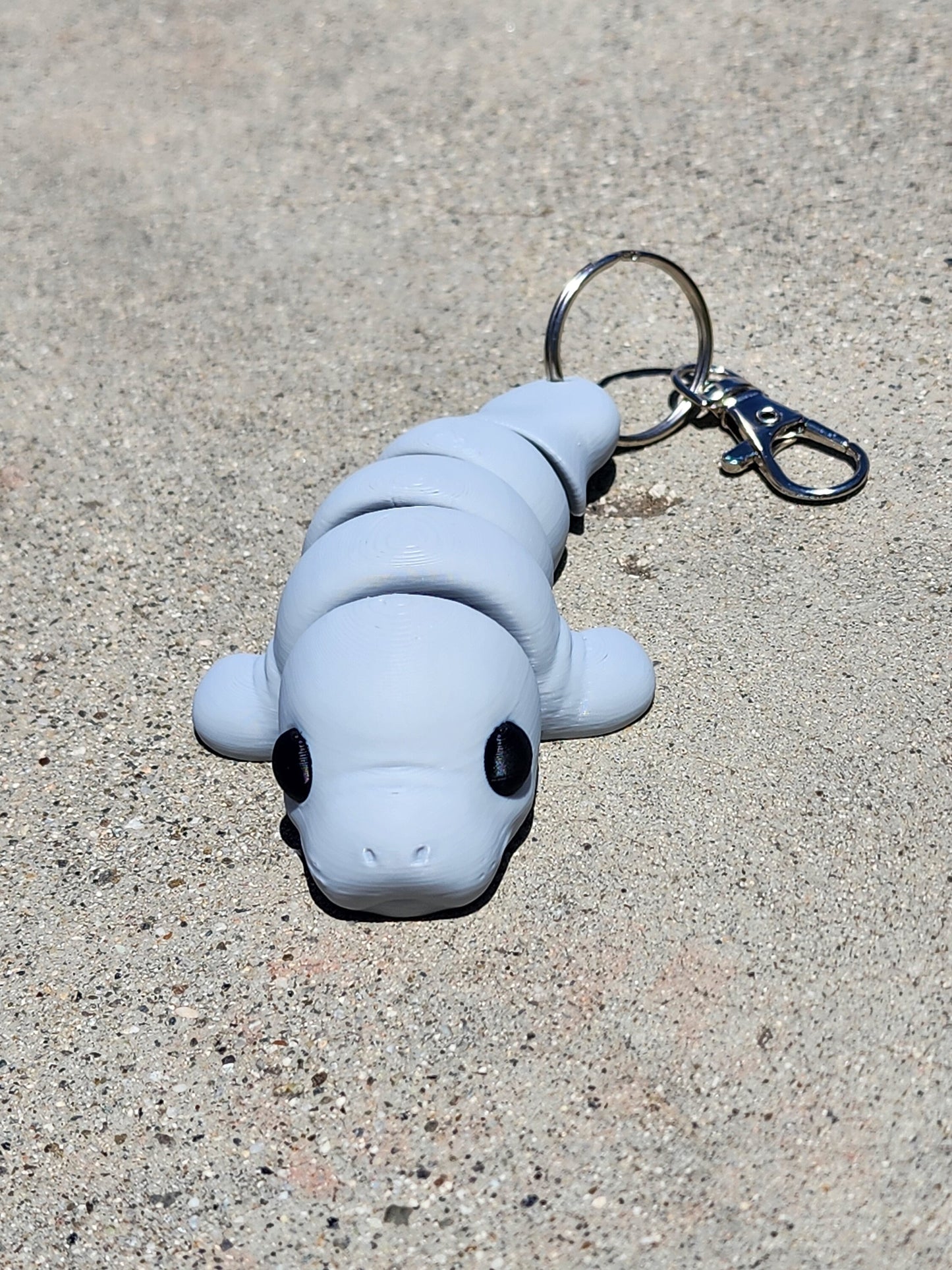 Manatee Keychain 3 Pack - Articulated Keychain