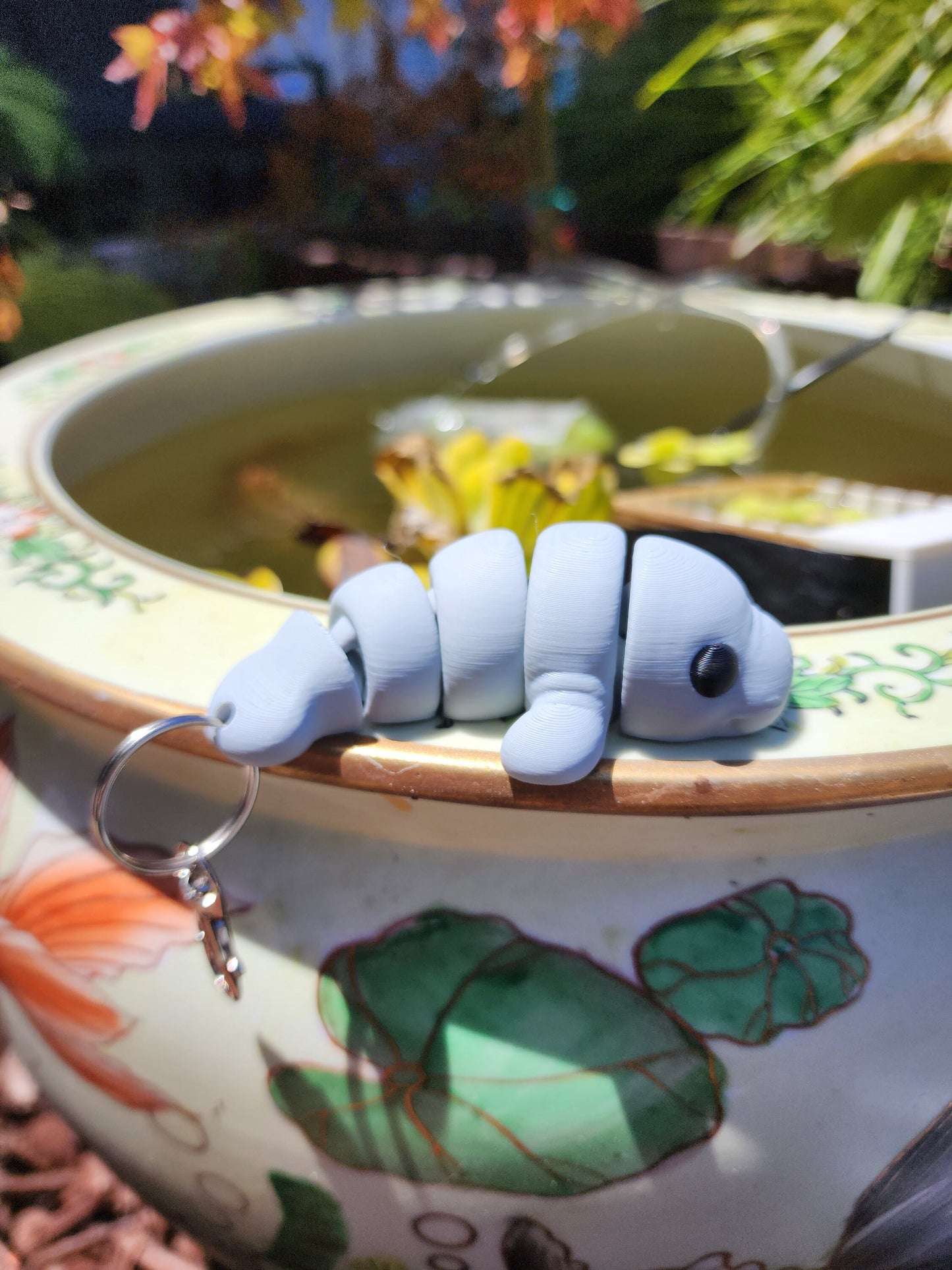 Manatee Keychain 3 Pack - Articulated Keychain