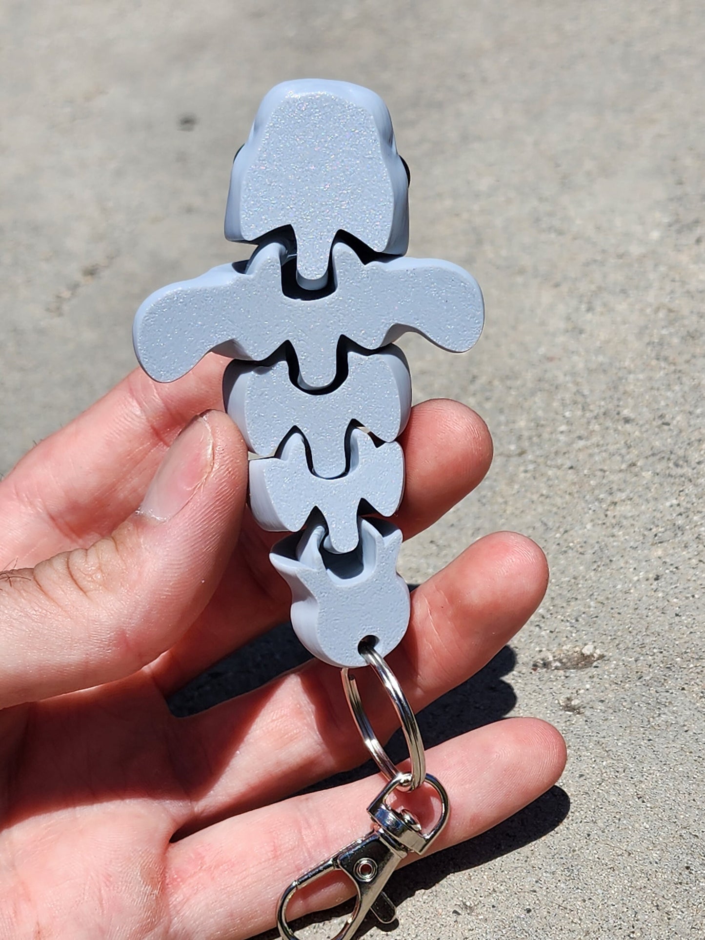 Manatee Keychain 3 Pack - Articulated Keychain