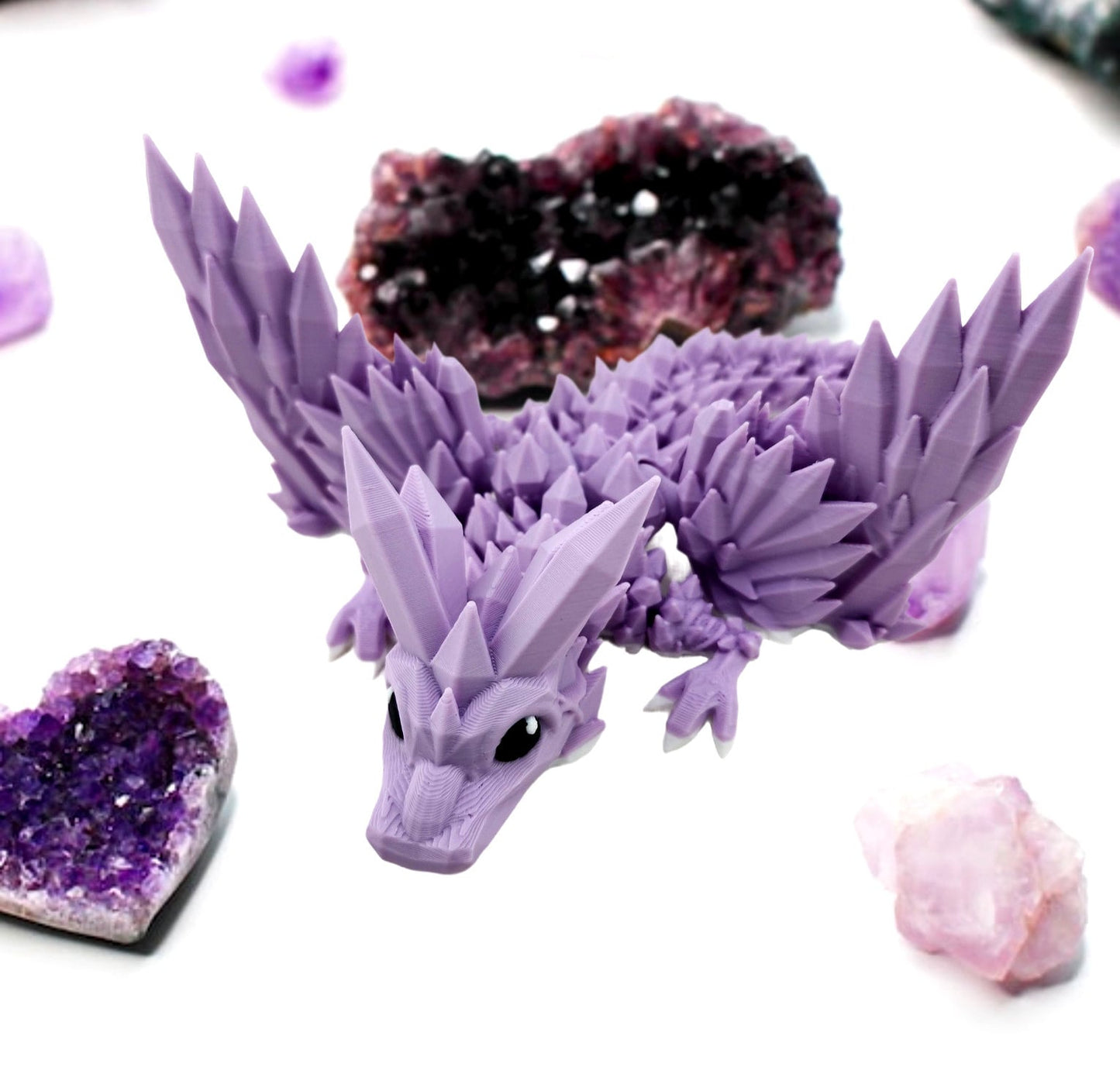 Baby Crystal Dragon - Articulated Fidget Toy