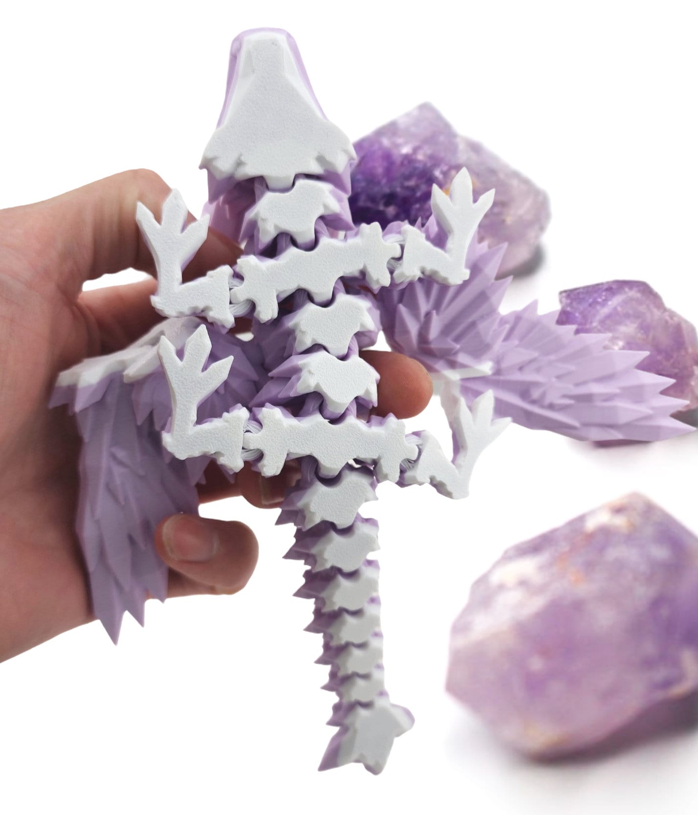 Baby Crystal Dragon - Articulated Fidget Toy