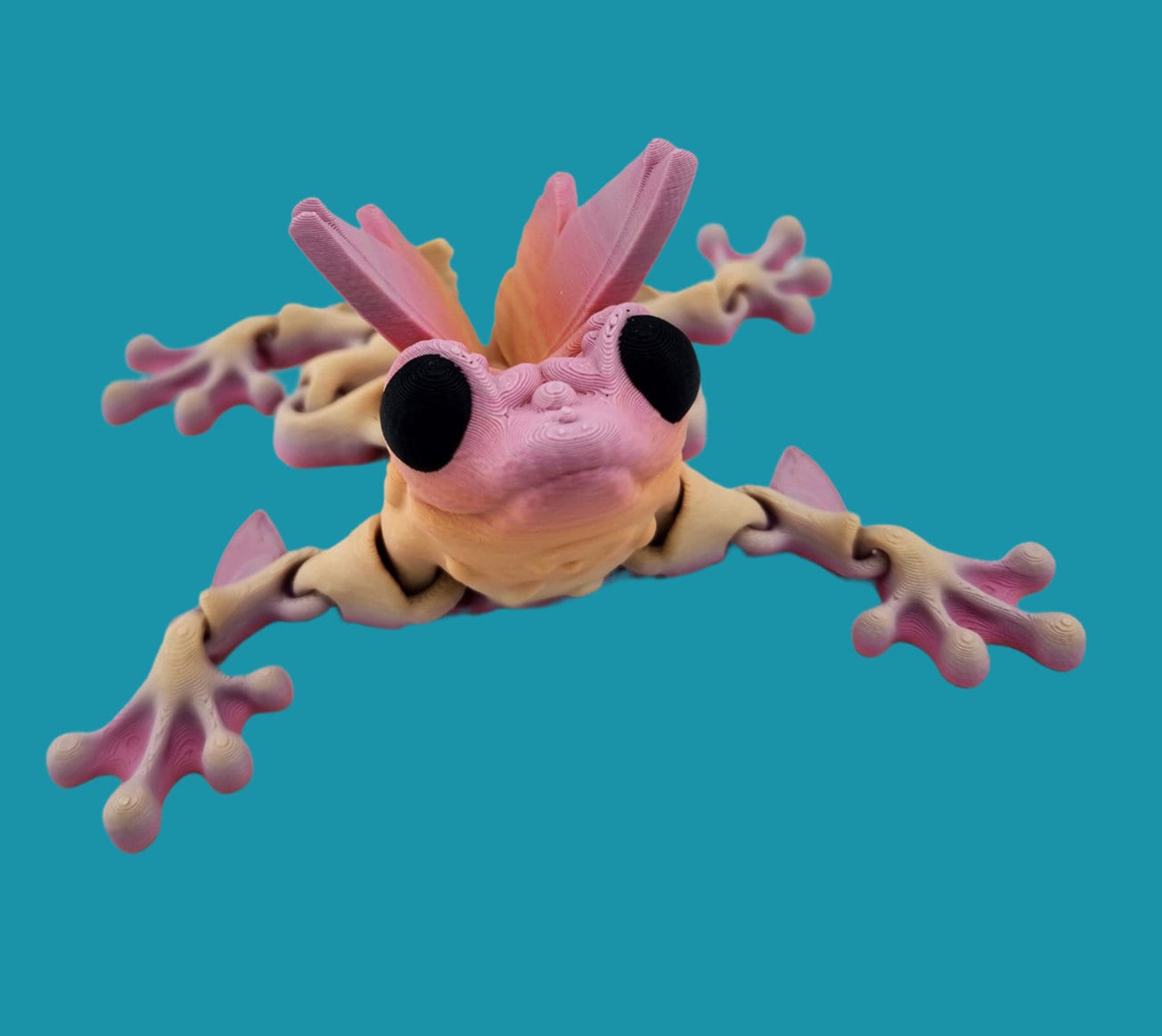 Butterfly Frog Toy (3 PACK) - Articulated Fidget Toy